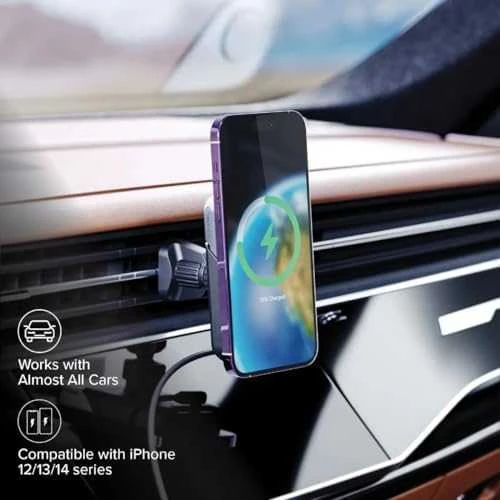 Įkroviklis Alogic Alogic Universal Ladegerät Auto mag. mit Lüftungshalterung