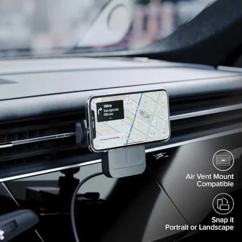 Įkroviklis Alogic Alogic Universal Ladegerät Auto mag. mit Lüftungshalterung