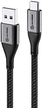 Alogic ALOGIC ULCA21.5-SGR kabelis USB USB 2.0 1,5 m USB A USB C 0,48 Gbit/s Pilka