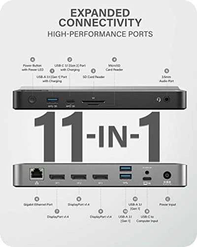 Alogic Dx3 Triple 4K Ekranas
