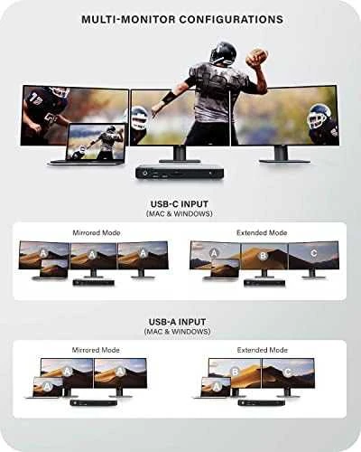 Alogic Dx3 Triple 4K Ekranas