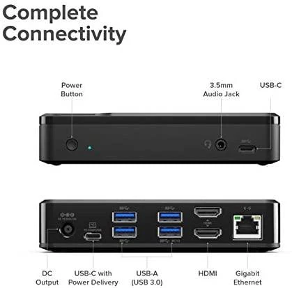„Alogic“ USB-C dokas / replikatorius (DUTHDPR)