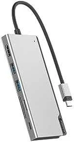 Alogic USB-C adapteris, sidabrinis