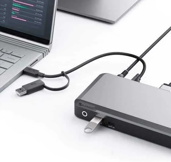 Alogic DX2 USB-C stotelė / replikatorius (DUPRDX2-100)