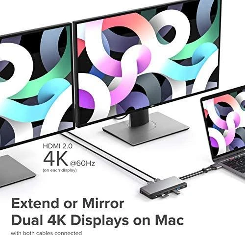 „Alogic USB-C 10-in-1“ stotis / replikatorius (U2CSH-SGR)