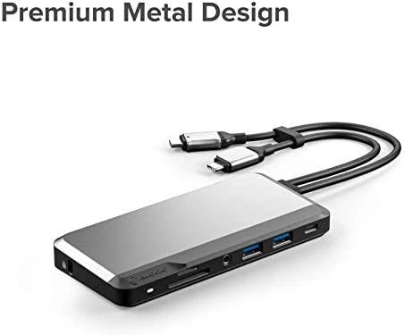 „Alogic USB-C 10-in-1“ stotis / replikatorius (U2CSH-SGR)