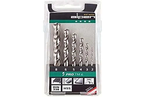 Grąžtas Wiertło Alpen Alpen Pro TM 6 2-3-4-5-6-8