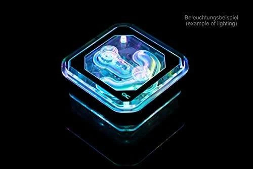Alphacool Eisblock XPX Aurora CPU – Acryl Juodas Digital RGB