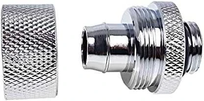 Alphacool Eiszapfen 16/10 mm įsukama jungtis G1/4, 6-Pack – chromas