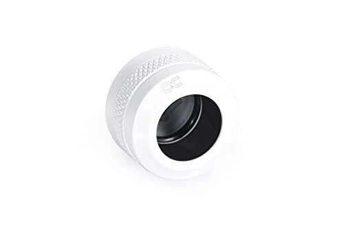 Alphacool „Icicle PRO“ jungtis, 13 mm kietas vamzdelis, G1/4, 6 vnt. pakuotėje, baltas