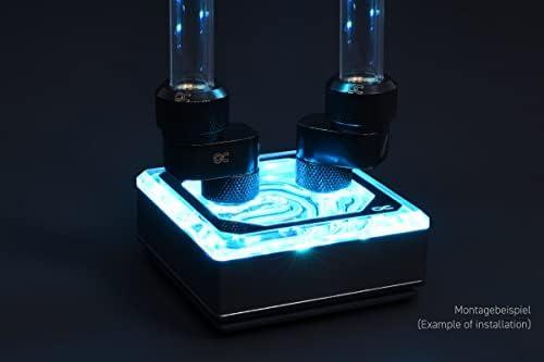 Alphacool Eiszapfen G1/4 colių prailginimo poslinkis MF 16 chromas