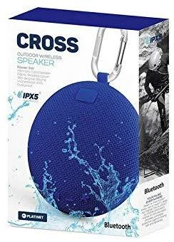 Belaidis Garsiakalbis - Platinet Cross PMG14 BT 5 W 360° IPX5 800 mAh 6 Valandos Raudonas