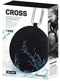 Belaidis Garsiakalbis - Platinet Cross PMG14 BT 5 W 360° IPX5 800 mAh 6 Valandos Raudonas
