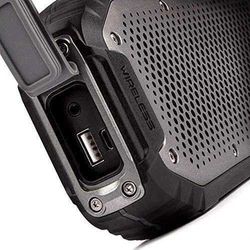 Garsiakalbis Veho MX-1 Rugged BT speaker Juodas, Sidabrinė