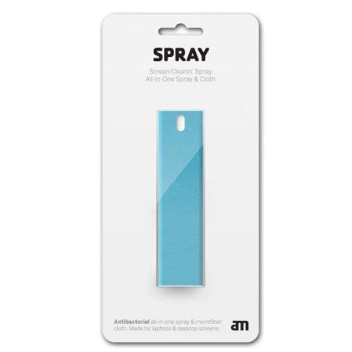 Valiklis AM Lab Mist skystis + audinys ekranams 2in1 Mėlyna (85515-12)