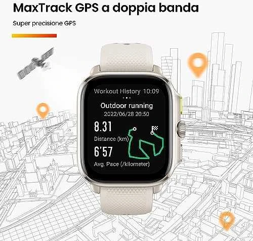 Išmanusis laikrodis Amazfit Cheetah, Šampaninės spalvos