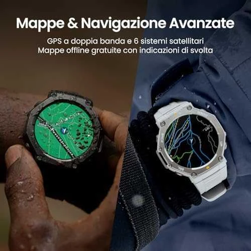 Išmanusis laikrodis Haze Amazfit T-Rex 3 miglotai pilka