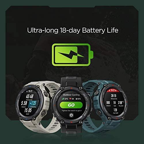 Išmanusis laikrodis Amazfit T-Rex Pro, Dykumos pilkos spalvos