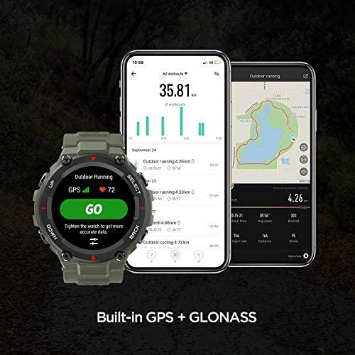 Išmanusis laikrodis Amazfit T-Rex, Sąmanų spalvos | Varle.lt