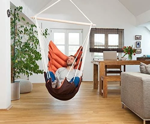 Amazonas Kalifornijos terakotos spalvos sofa, 170 x 70 x 110 cm, maks. 150 kg Amazonas Pakabinama kėdė Kalifornijos terakotos spalvos