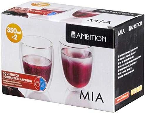 Dajar 2 Mia termo stiklinių rinkinys, 350 ml, AMBITION