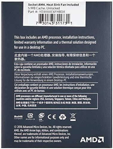 Procesorius AMD Athlon 3000G YD3000C6FHBOX AM4