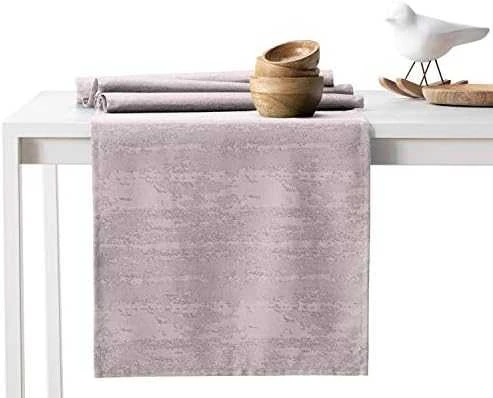 AmeliaHome Staltiesė komplektas 115×180+35×180 pudrinės spalvos AH VESTA HMD
