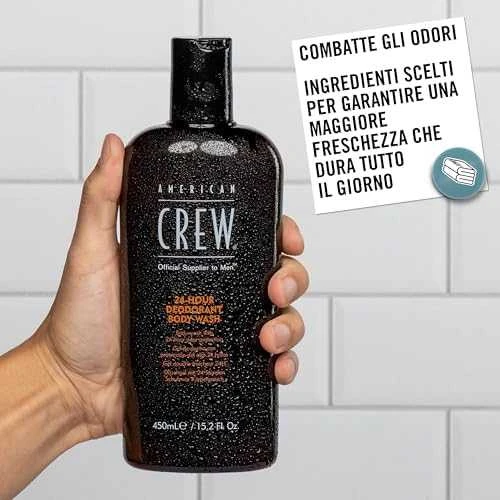 American Crew 24-Hour Dezodorantas Kūno prausiklis, 450 ml
