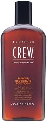 American Crew 24-Hour Dezodorantas Kūno prausiklis, 450 ml