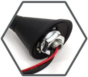 Automobilinė antena 40 cm su stiprintuvu, ANT08 AMIO-01511