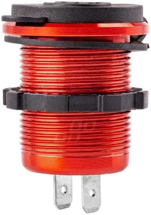 Amio Vandeniui atsparus telefono įkroviklis 2xUSB 12/24V MOD-10