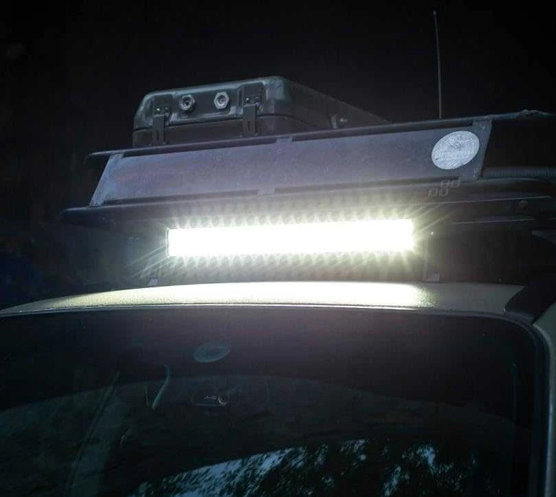 Amio LED Panelinis žibintas, AWL28 140LED 520x74 mm 420W COMBO 9-36V