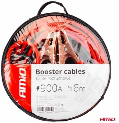 Amio Užvedimo laidai Booster 900A, 6 m