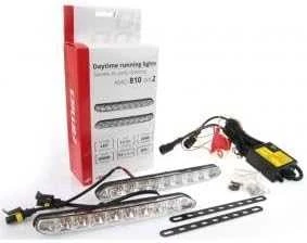 LED dienos šviesos žibintai AMIO 810 A ver. 2 12-24V