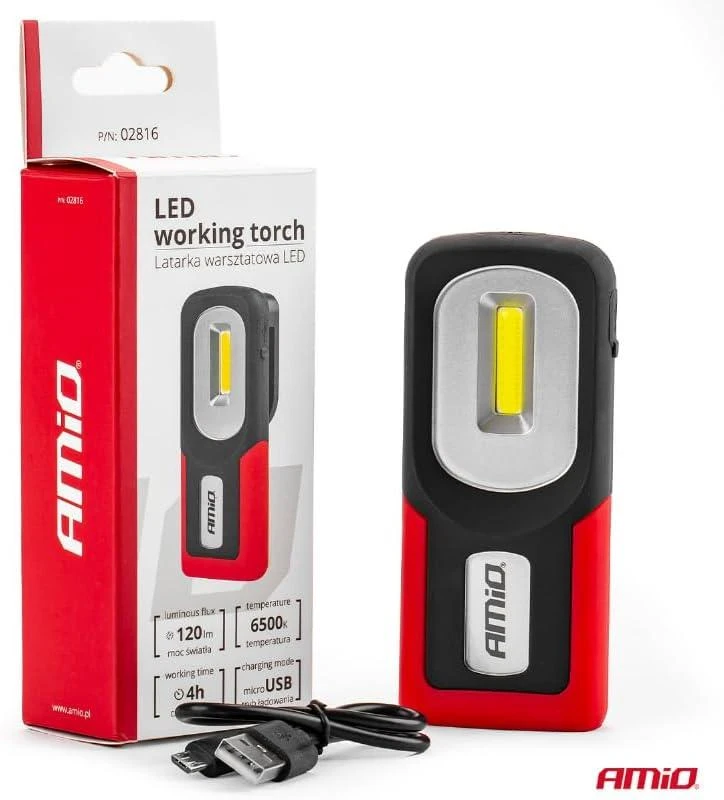 Amio LED Darbinis žibintas WT06
