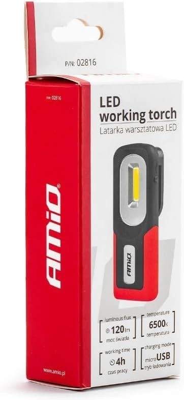Amio LED Darbinis žibintas WT06