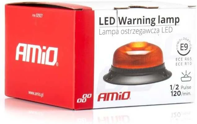 LED įspėjamoji lempa R65 R10 12V 24V W213bl AMIO-02927