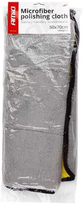 Mikropluošto poliravimo šluostė 50x70 cm 1600 g/m² AMIO-02869