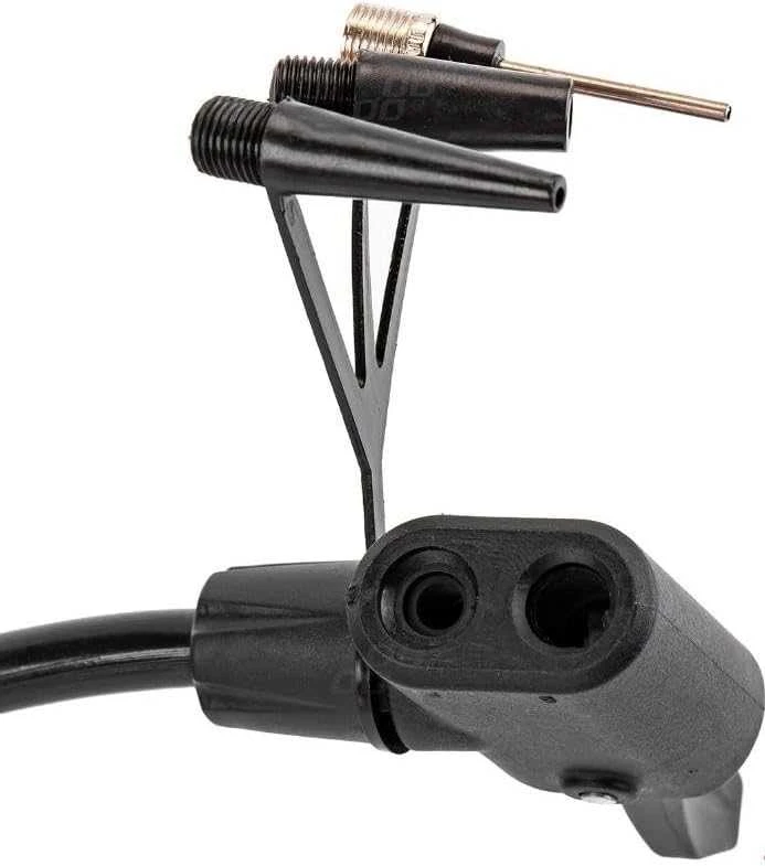 Amio HQ dviguba stūmoklinė kojinė pompa 2×Ø45 mm su manometru ir adapteriais PU07