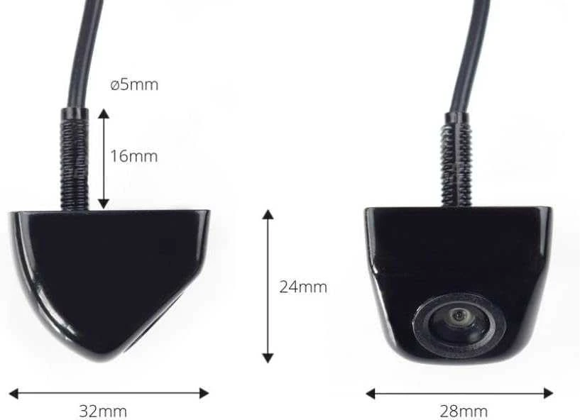 Amio Parkavimo pagalbos sistema TFT01 4,3" su HD-310 kamera, 4 balti jutikliai