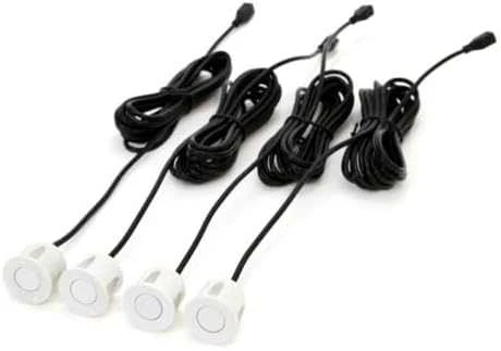 Amio Parkavimo pagalbos sistema TFT02 4,3" su HD-402-LED kamera, 4 balti jutikliai