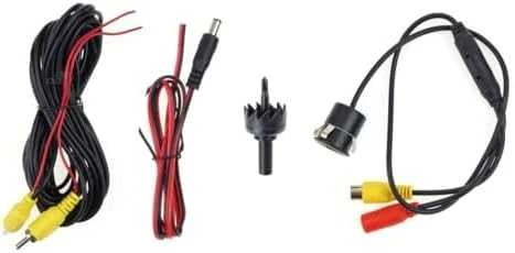 Amio Parkavimo pagalbos sistema TFT01 4,3" su HD 315 LED kamera, 4 juodi jutikliai, vidinis montavimas