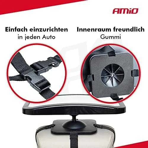 Automobilinis veidrodis vaikui stebėti AMiO, 29 x 19 cm