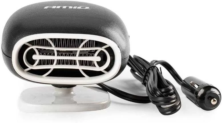 Automobilinis šildytuvas su ventiliatoriumi 12V 150W AMIO-02900