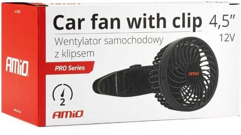 Amio Automobilio ventiliatorius su spaustuku 4,5" 12V