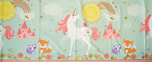 AMSCAN Obrus urodzinowy Vienaragis - 137 x 259 cm - 1 vnt. universalus