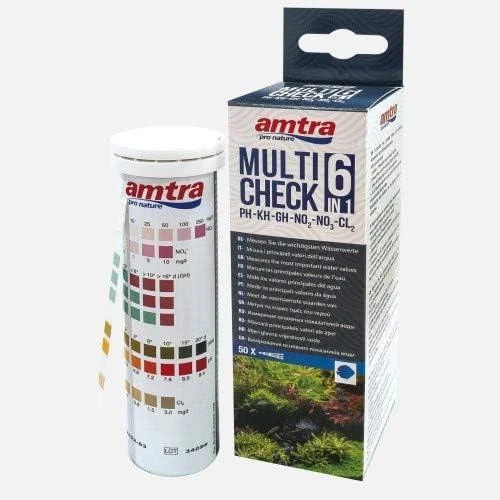AMTRA MULTICHECK 6IN1 vandens testas 50vnt