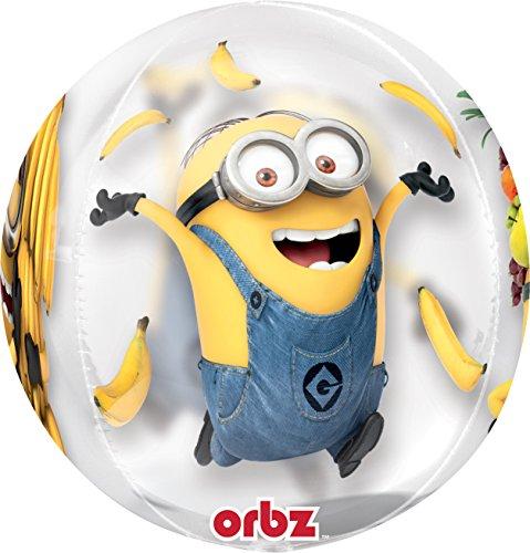 AMSCAN Balon foliowy Minionki - 40 cm - 1 vnt. universalus