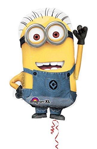 AMSCAN Foliacinis balionas Minionai - 40x63 cm - 1 vnt. universalus