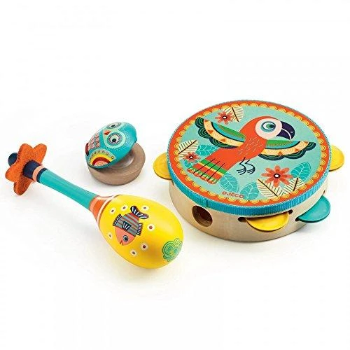 Djeco Rinkinys iš 3-jų muzikos instrumentų - Animambo ( DJ06016 )